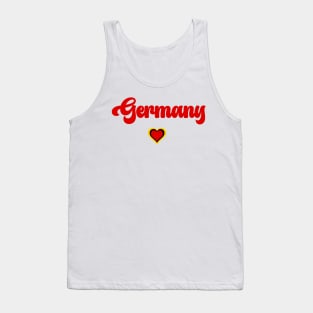 Germany: I love Germany  Deutschland Tank Top